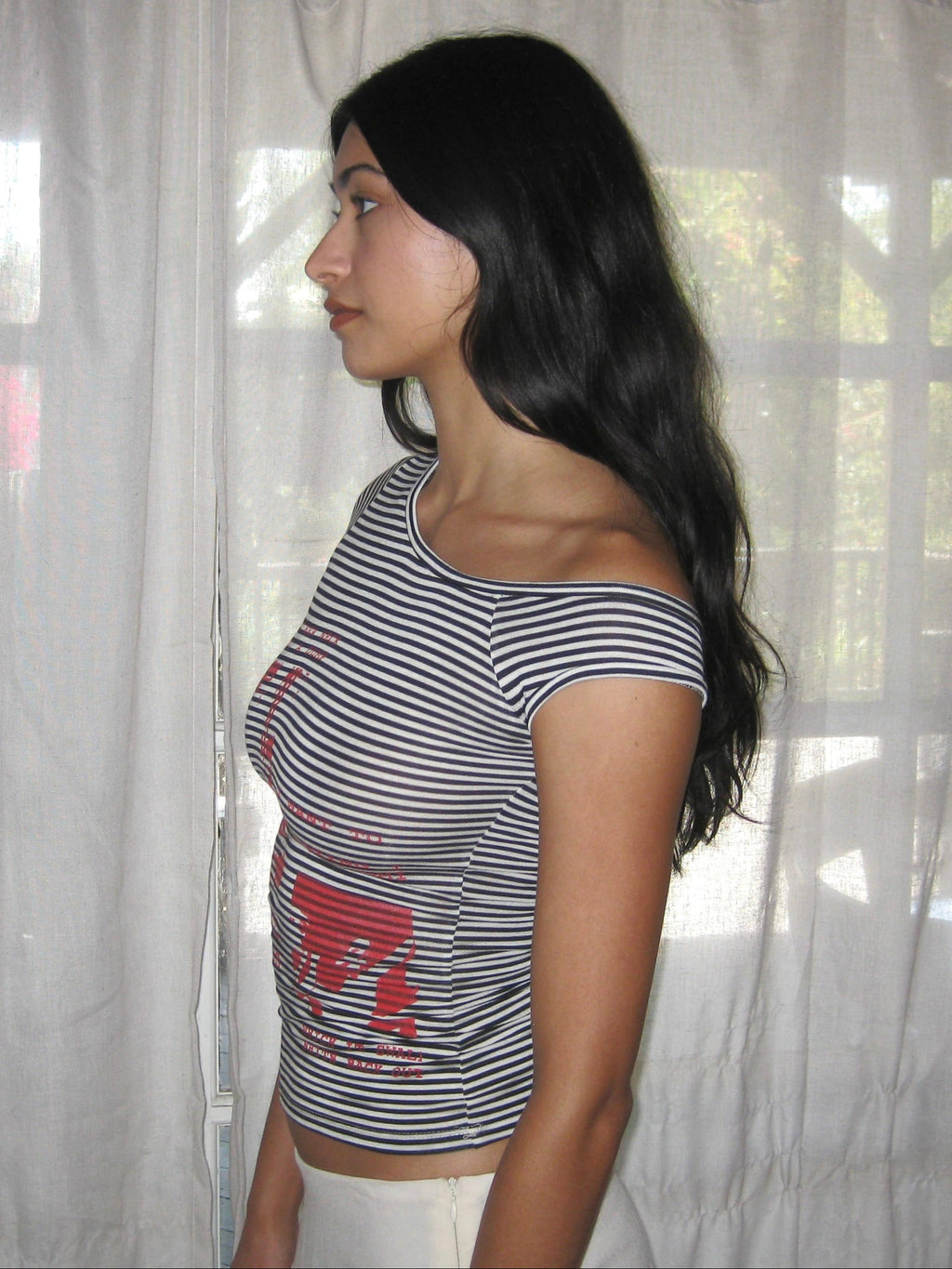 Collage Asymmetrical Baby T
