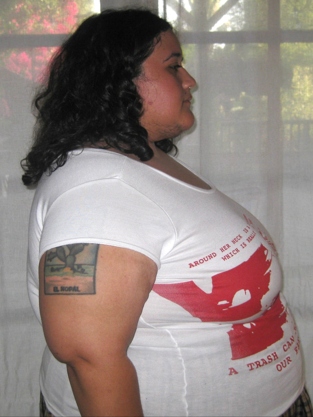 Collage Asymmetrical Baby T