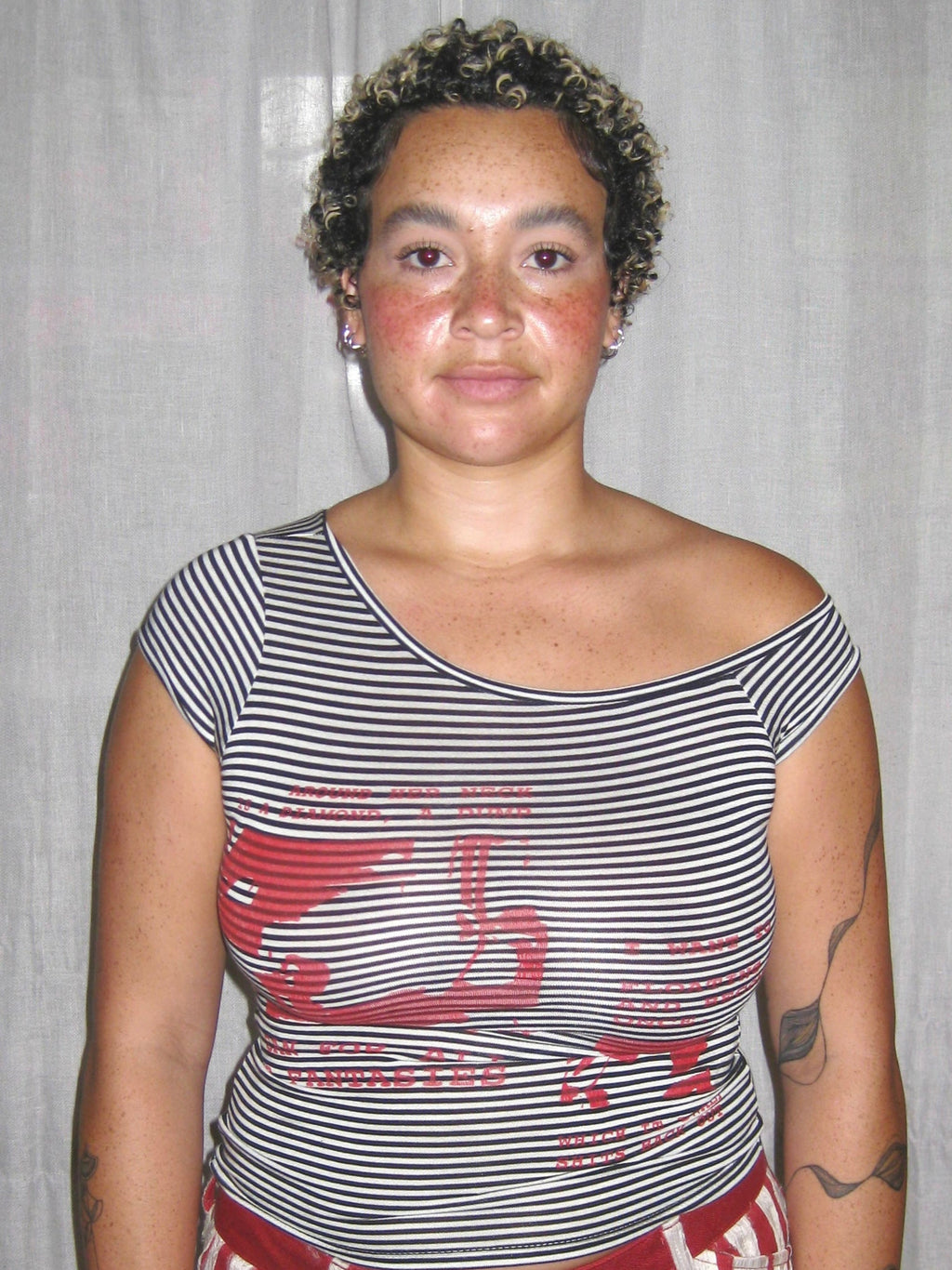 Collage Asymmetrical Baby T
