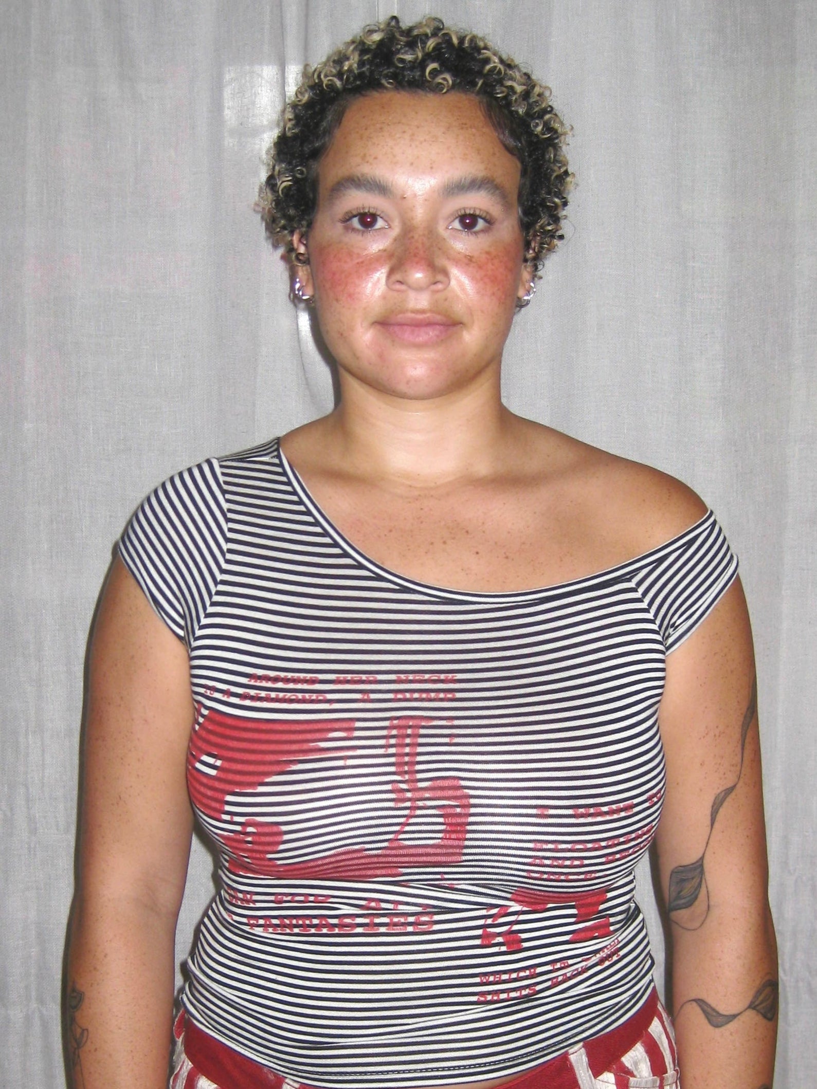 Collage Asymmetrical Baby T