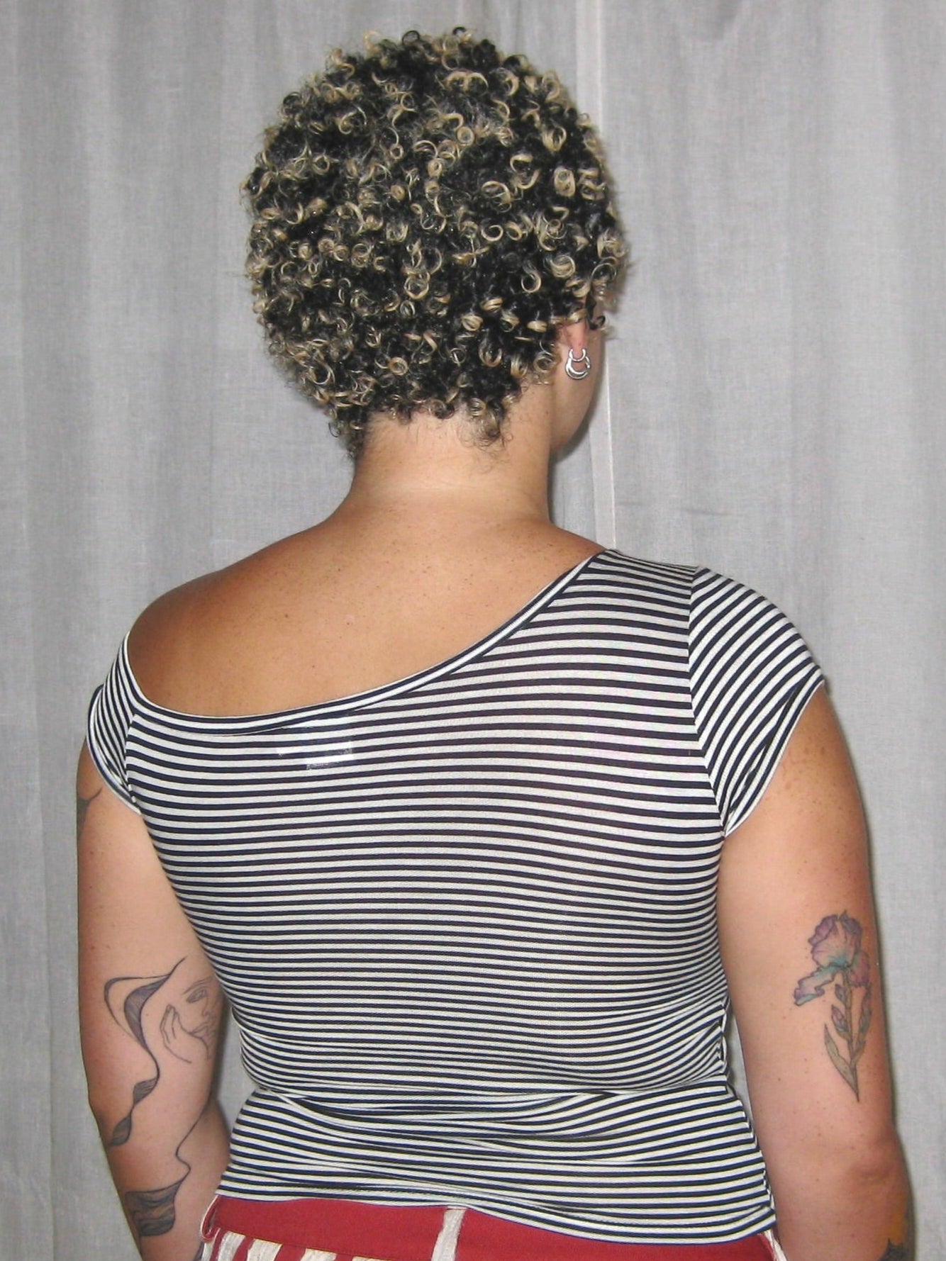 Collage Asymmetrical Baby T