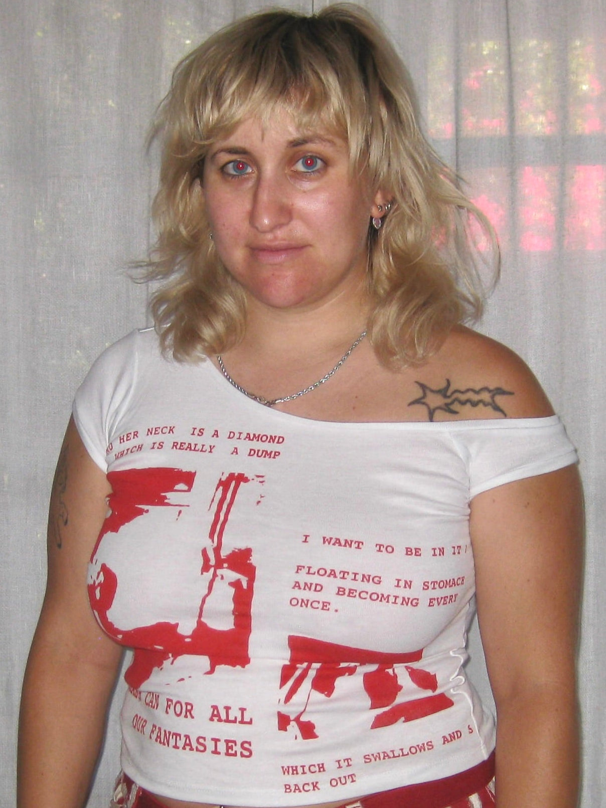 Collage Asymmetrical Baby T