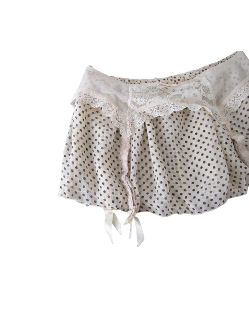 Garter Mini Skirt