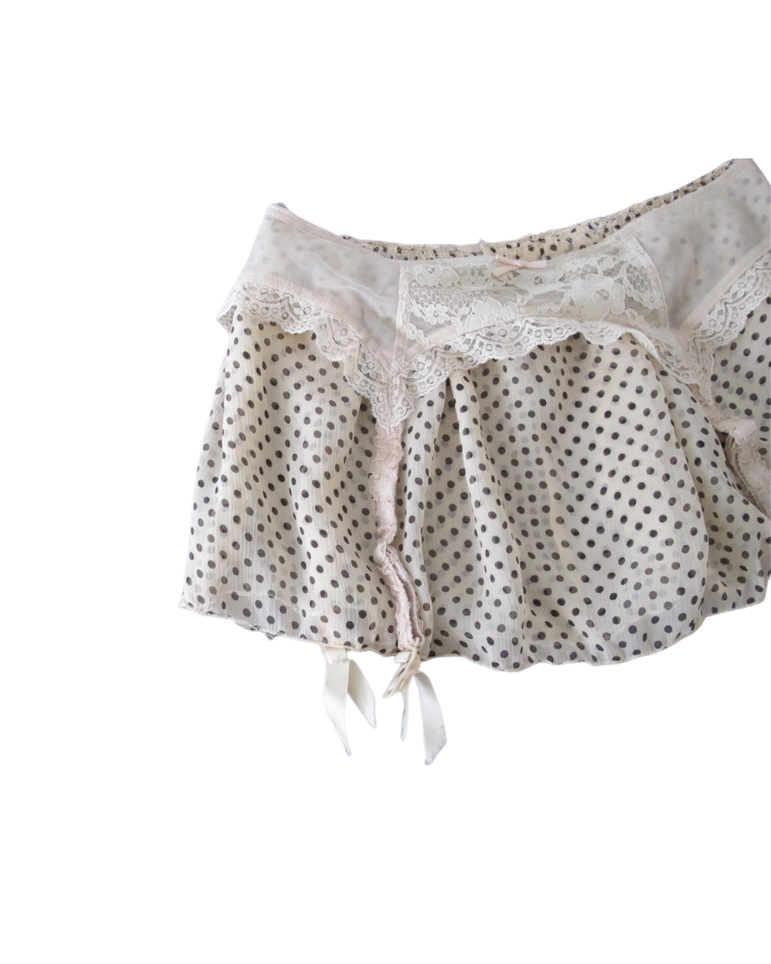 Garter Mini Skirt