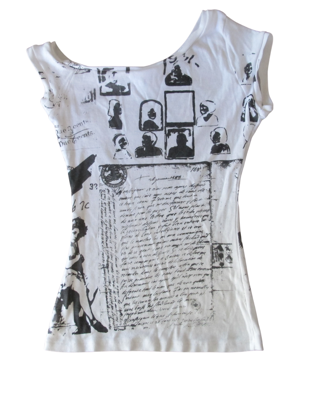 Postage Asymmetrical Baby T