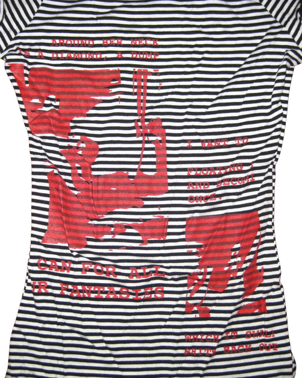 Collage Asymmetrical Baby T