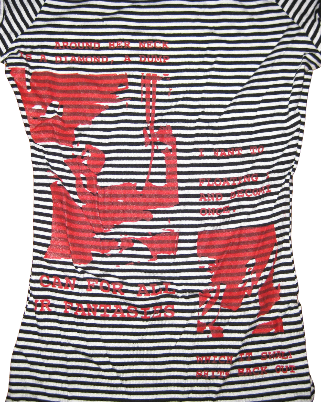 Collage Asymmetrical Baby T
