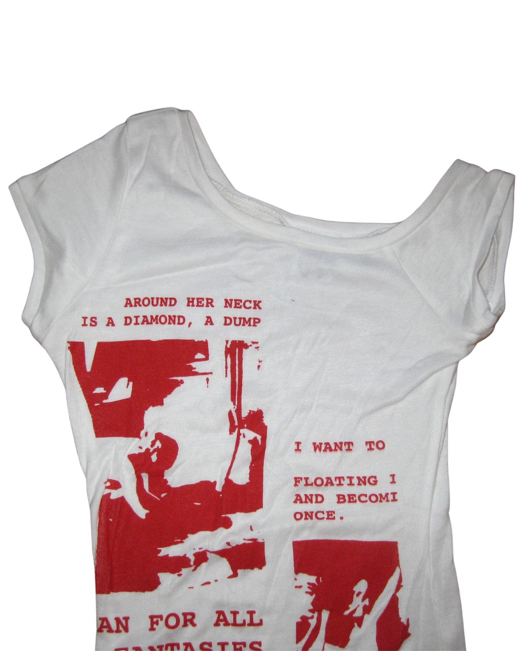 Collage Asymmetrical Baby T